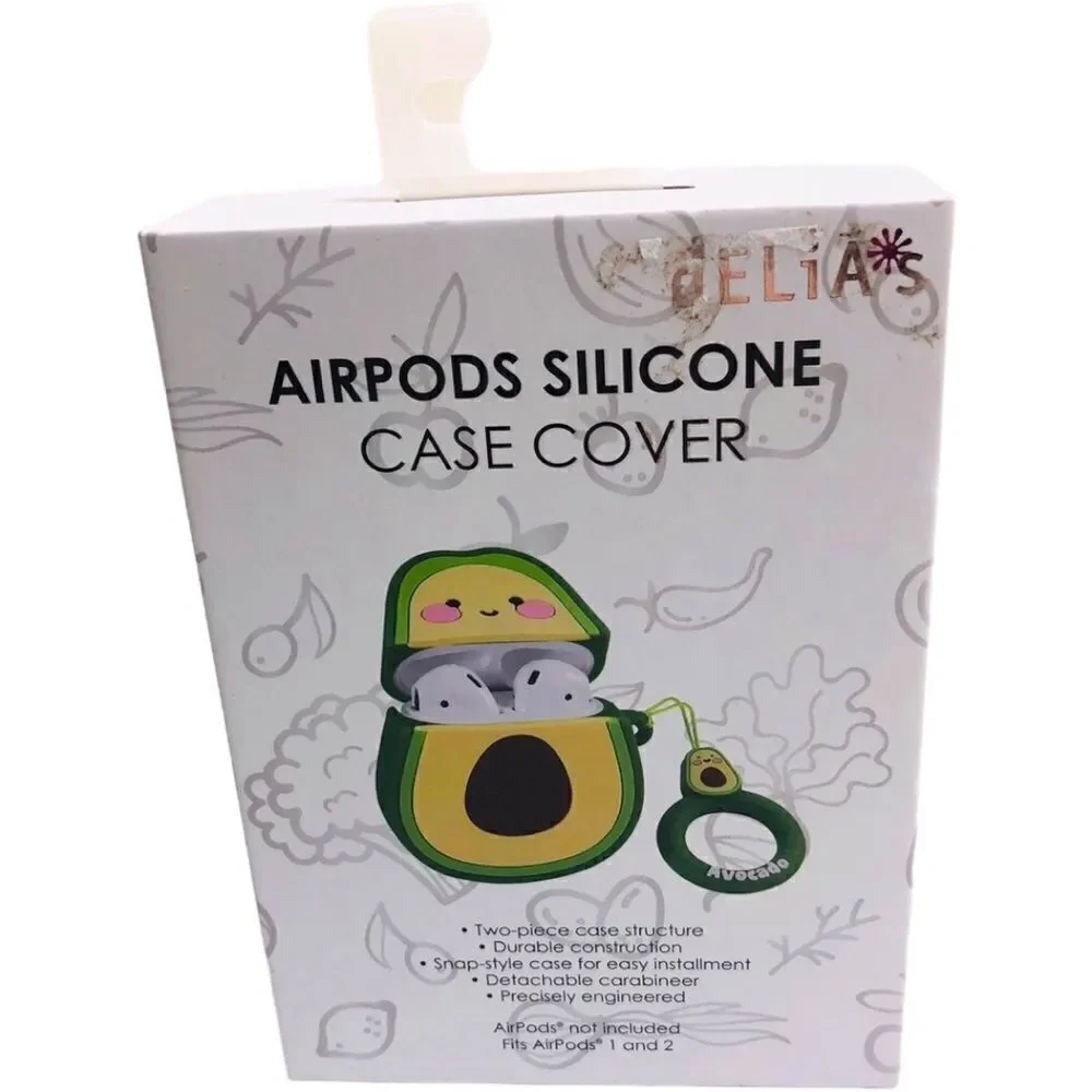 Delias Avocado Airpods Silicone Case
